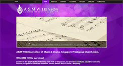 Desktop Screenshot of amwilmusicdrama.com